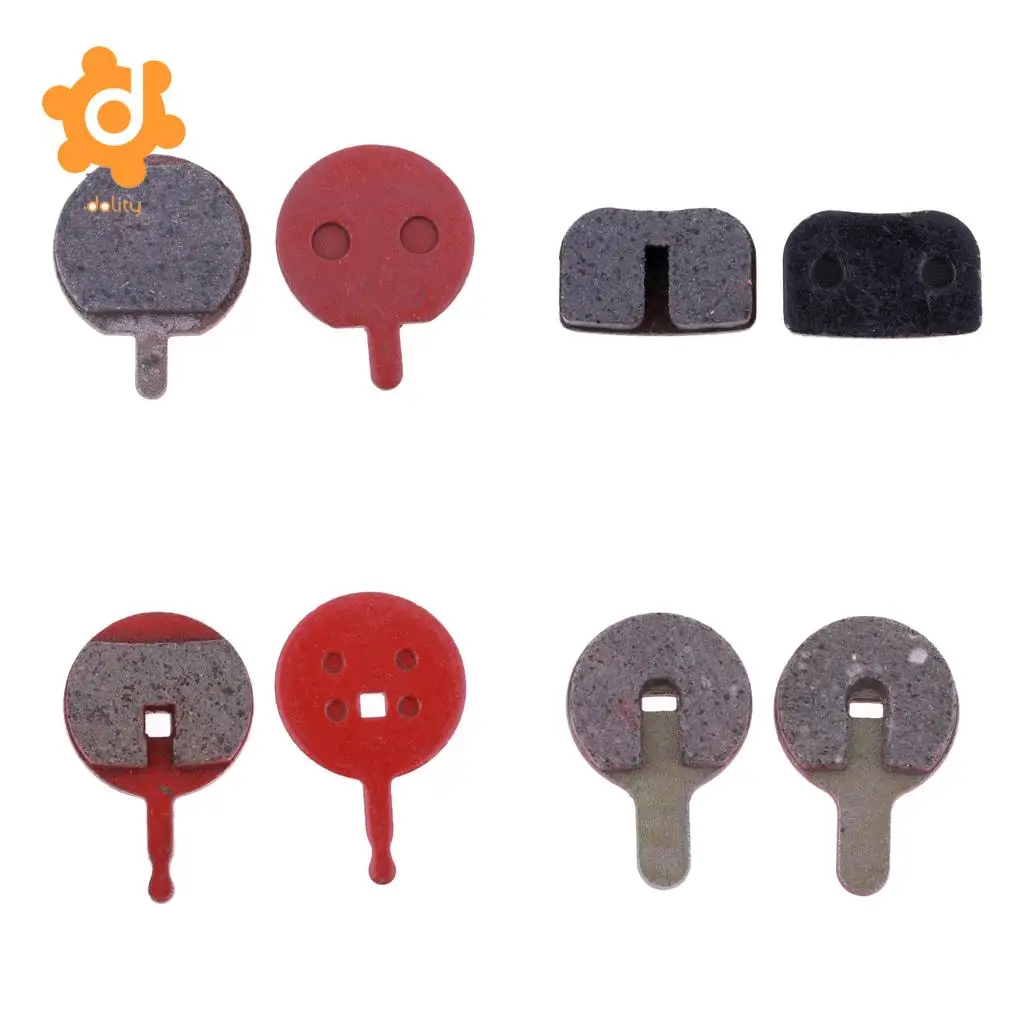 MagiDeal 1 Pair Bike Bicycle Disc Brake Resin Pads Lightweight & Durable Bike Brake Pads for Mountain MTB Road Bike Cycling
