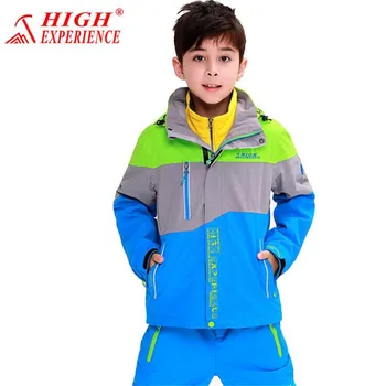 

Boy Girl Jacket Spring Autumn Outdoor Mountaineering Clothing Children Jacket-wear Kids Outerwear Student Coat YL