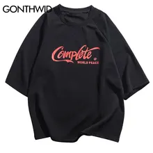 GONTHWID хип-хоп дышащие повседневные футболки, уличная одежда, летние мужские и женские топы с коротким рукавом, футболки, мужские модные футболки с круглым вырезом