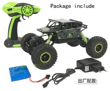 2.4G 4CH 4WD RC Car Rock Crawlers 4×4 Driving Car Double Motors Drive Bigfoot Car Remote Control Car Model Off-Road Vehicle Toy