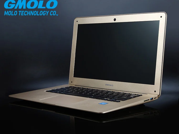 

GMOLO brand 14" ultrabook laptop computer 8GB RAM 1000GB HDD HD screen Intel pentium quad core WIFI camera computer