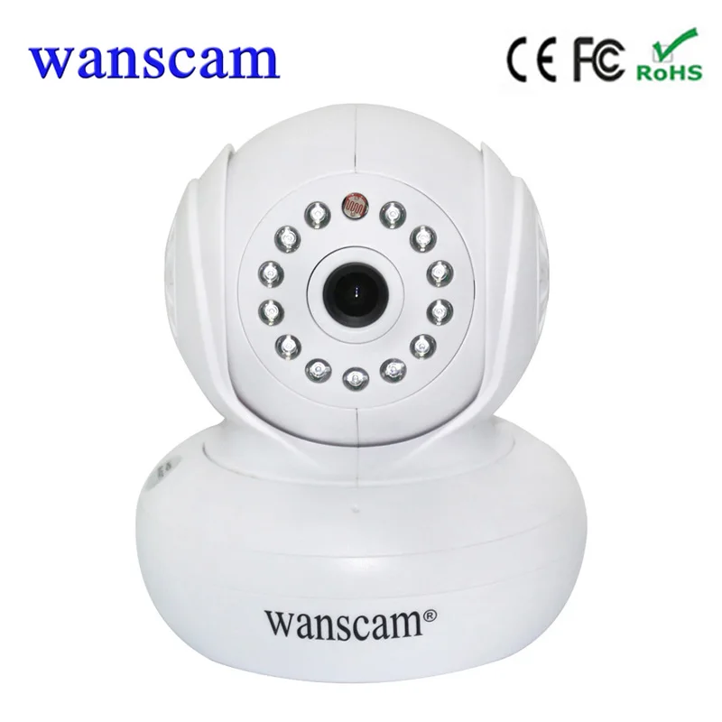 Wanscam HW0021 Home Security IP Camera Wifi Wirless CCTV P2P 720P Dome Pan/Tilt Camera Baby Monitor Surveillance Camera wanscam hw0021 p2p home wifi surveillance camera wireless pan tilt support tf card recording up to 128g