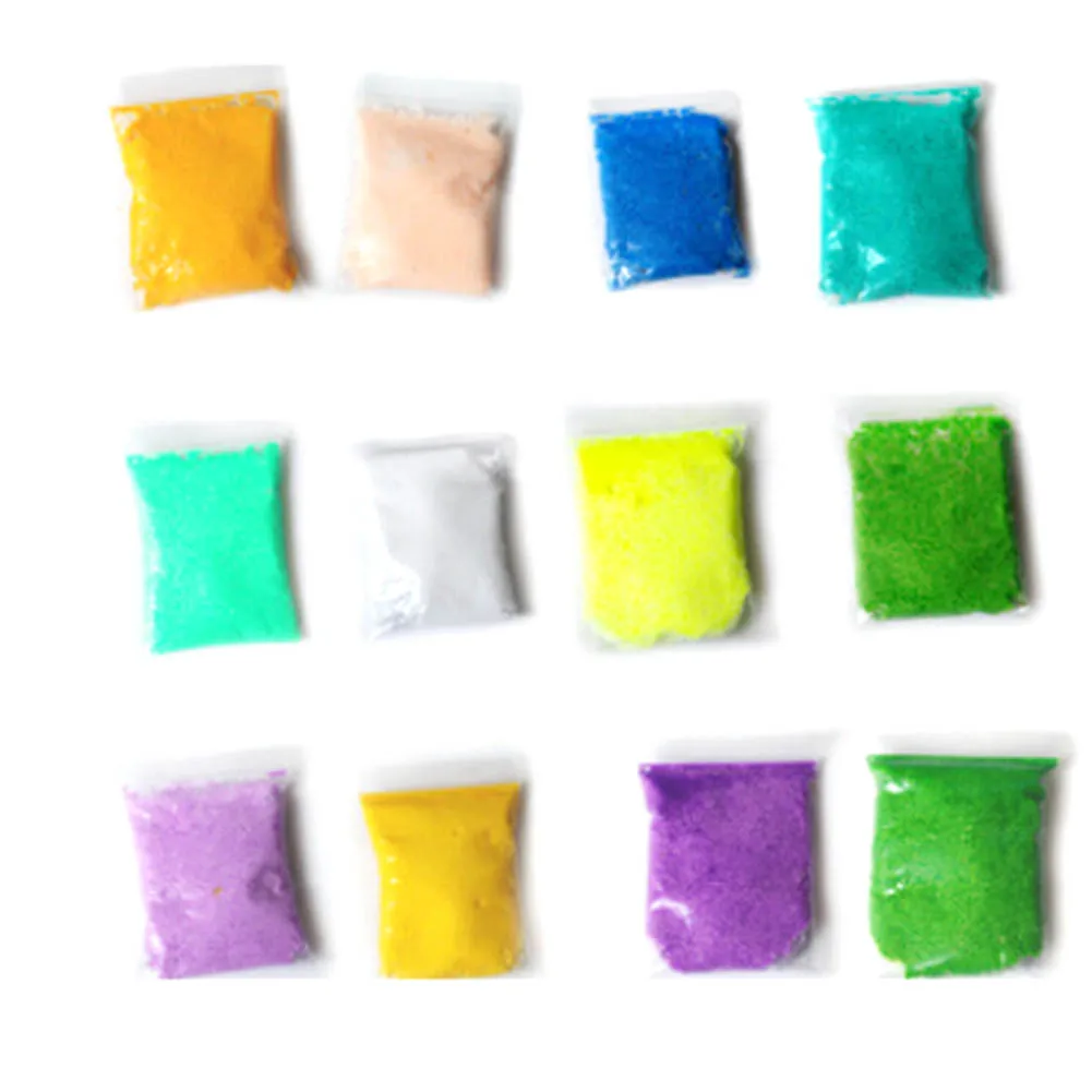 Multicolor Handmade DIY Soft Polymer Foam Modelling Clay Set Snow Pearl Mud Playdough ...