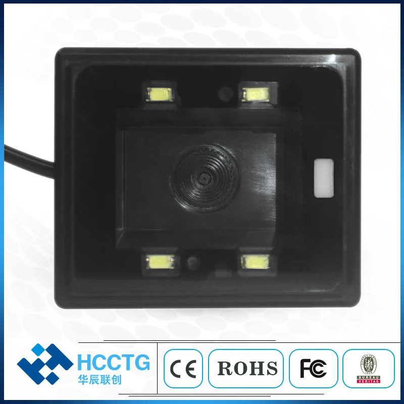 Encaixado do Varredor do Código de Barras do Oem 2d para o Quiosque Mini Módulo Hs-2003 Usb Rs232 1d 5 Mini módulo encaixado do varredor do código