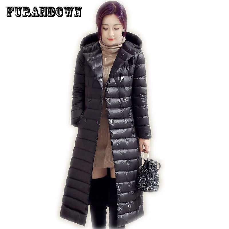 light long down jacket