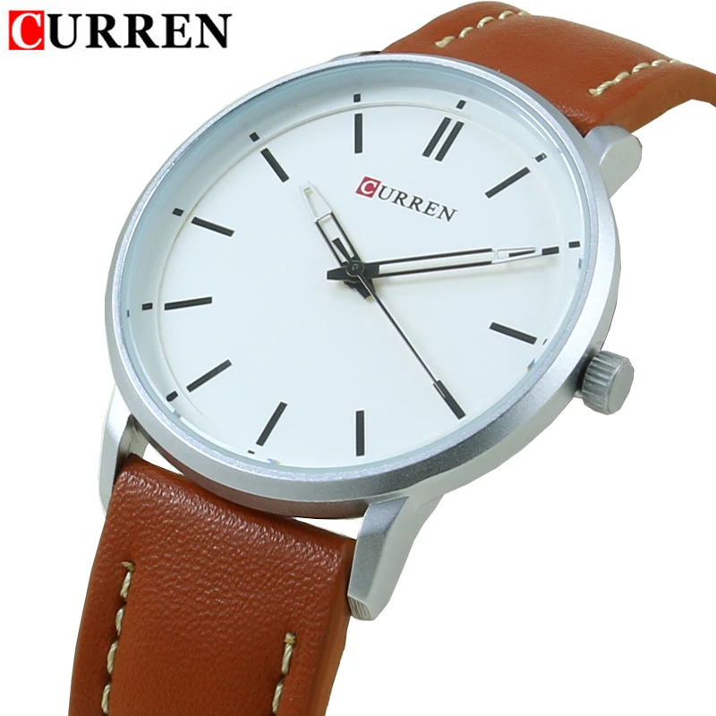 

2016 Luxury Brand Men Watches Ultra Thin Full Genuine Leather Clock Male Waterproof Casual Sport Watch Men Quartz Wrist Watch