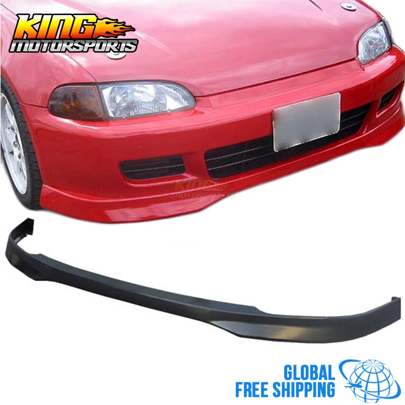 Для 1992-1995 HONDA CIVIC EG хэтчбек купе Тип R бампера lip разветвители Глобальный Бесплатная доставка по всему миру