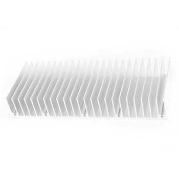 

Aluminum Heatsink Cooling Fin 150mmx60mmx25mm for Power Amplifier