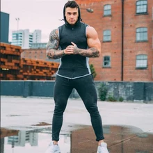 Новинка; весенняя одежда для спортзала; мужские брюки для бега; мужские спортивные брюки; узкие спортивные брюки для мужчин; обтягивающие хлопковые брюки для мальчиков; брюки для фитнеса