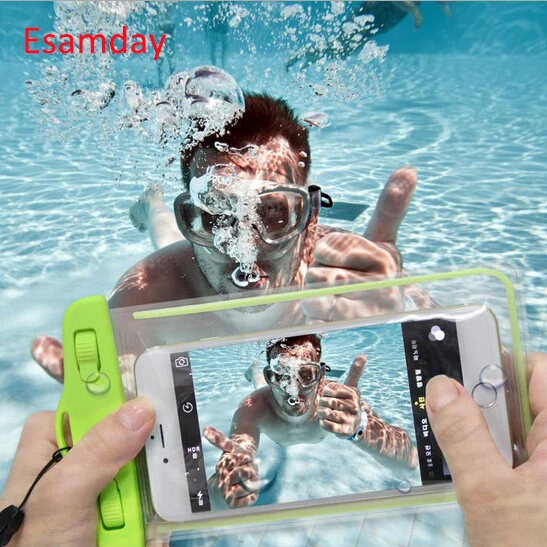 Esamday للماء تحت الماء جراب هاتف حقيبة ل فون X 6 7 6 s 7 زائد 8 8 P 5 5 s SE ل galaxy grand prime s6 s5 huawei xiaomi Esamday للماء تحت الماء جراب هاتف حقيبة ل فون X 6 7 6 s 7 زائد 8 8 P 5 5 s SE ل galaxy grand prime s6 s5 huawei xiaomi