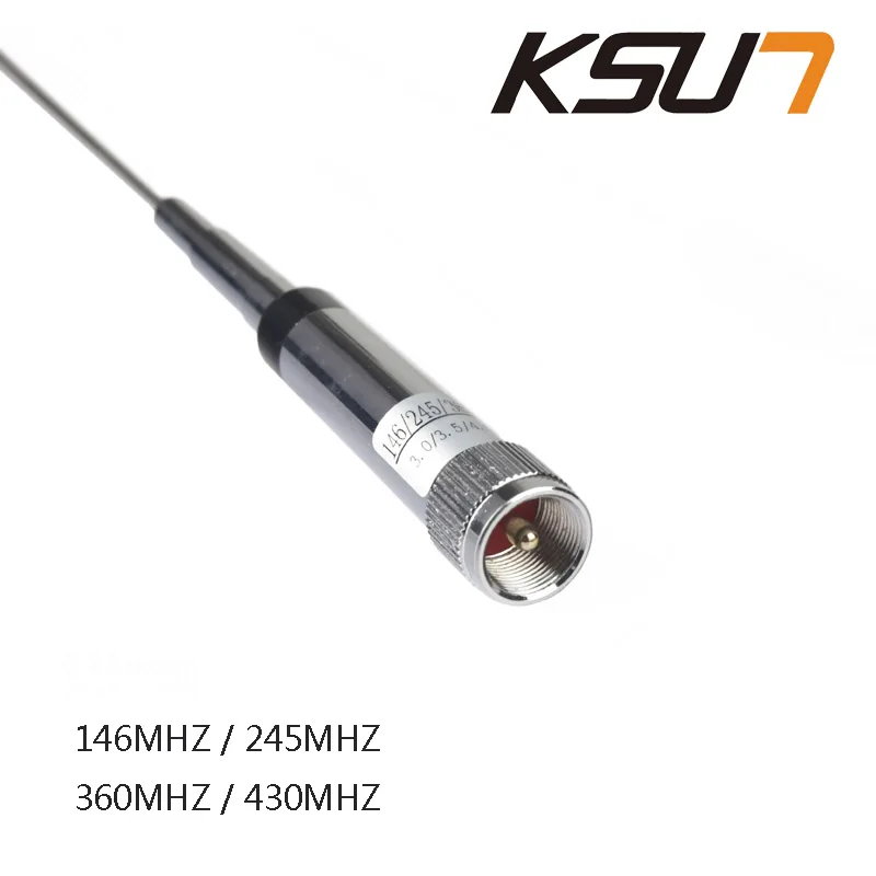 KSUN NL-770R четыре группы 146/245/360/430 МГц мобильный радио антенна для TM471 TM271 YAESU FT-7800 FT7900 770R иди и болтай Walkie Talkie антенна