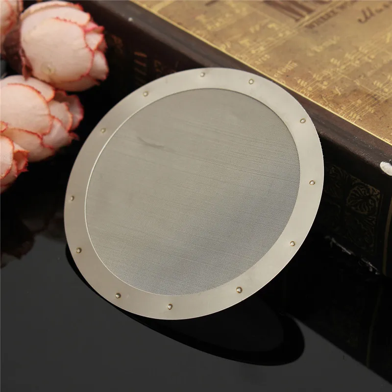 

60mm Reusable Solid Washable Mesh Coffee Screen Filter Stainless Steel For Aeropress Coffee Maker Filter Hot Sale