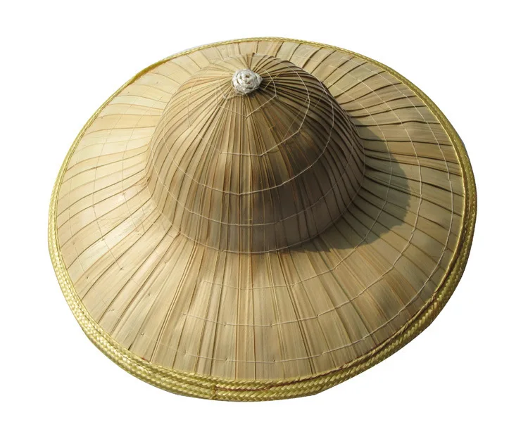 Farmers bamboo hats hat bamboo hats stage performances group travel