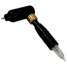 Электрический тату-автомат, пистолет для перманентного макияжа бровей, губ, шейдерный лайнер, боди-арт, мощный мотор для ног, источник питания