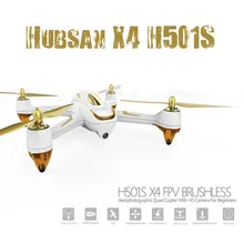 Hubsan H501S H501SS X4 5,8 Г FPV системы бесщеточный с 1080 P HD камера gps переключатель режима и Professional версия RC Quadcopter RTF