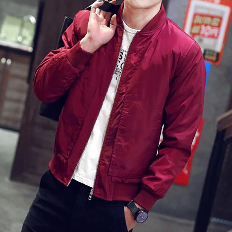 2019 Top Quality Men Casual Baseball Jacket Spring Fashion Slim Fit Men Jacket Thin Jackets Brand Casual Coat 2019 Top Quality Men Casual Baseball Jacket Spring Fashion Slim Fit Men Jacket Thin Jackets Brand Casual Coat