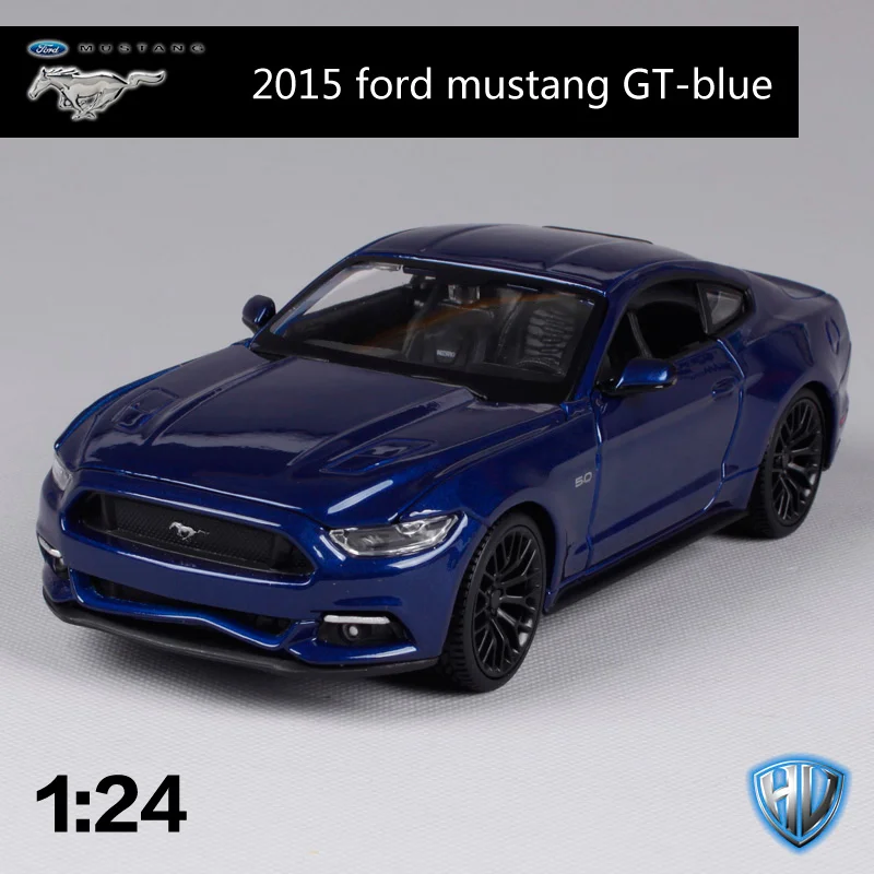 Maisto 1:24 Ford Mustang GT 5,0 Классическая Современная мышечная литая модель автомобиля игрушка Новинка в коробке 31508 - Цвет: 31508