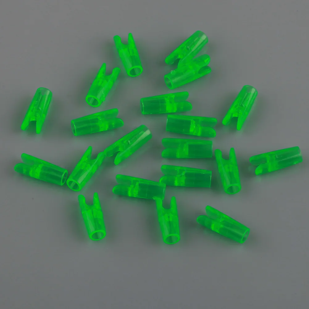 

40ps Archery Hunting Compound Bow Arrow G Nocks Tails for 3.2mm Inner Dia. Shaft Hunting
