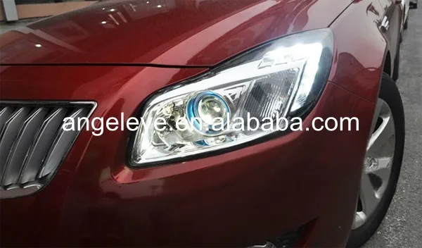 2010-2013 год для buick Verano/Regal Opel insignia фары с линзы проектора bi xenon