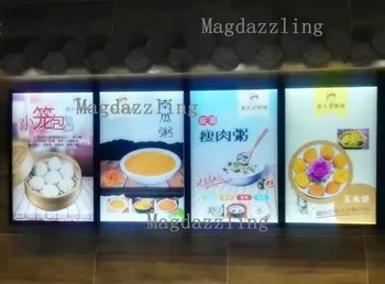

Blank A2 Magnetic Frame Slim LED Backlit Light Box for Sign Shop
