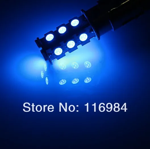 2 шт Белый 1157/Bay15d 2-pins 5050 18 SMD СВЕТОДИОДНЫЙ Автомобильный стоп-светильник