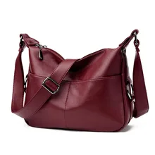 Модная женская сумка мягкие женские сумки на плечо роскошные сумки для женщин большие вместительные повседневные сумки