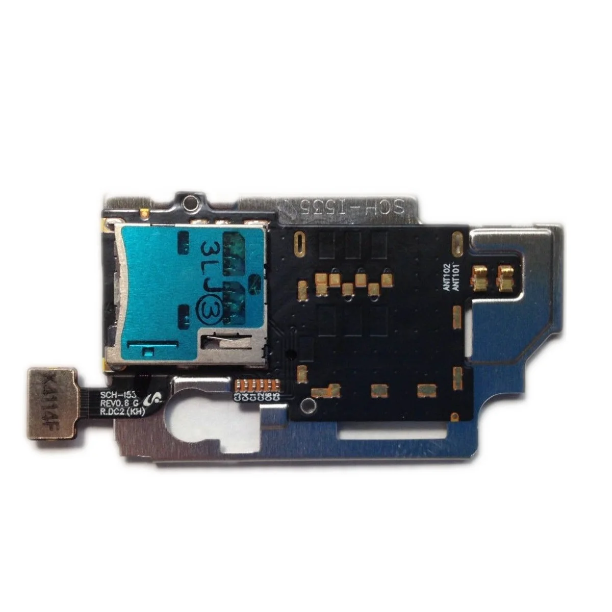 Для Samsung Galaxy S3 GT I9300 I9305 I747 T999 I535 L710 R530 SIM и MicroSD держатель карты памяти разъем гибкий
