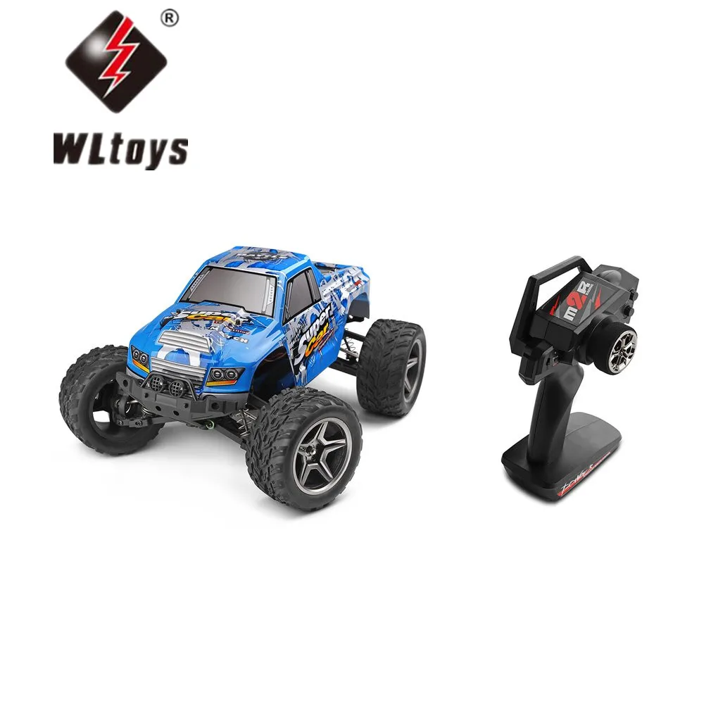 Wltoys 12402 1/12 2,4 г 4WD 45 км/ч высокая скорость Водостойкий Bigfoot Off-road RC автомобиль грузовик багги игрушки транспортное средство с дистанционным