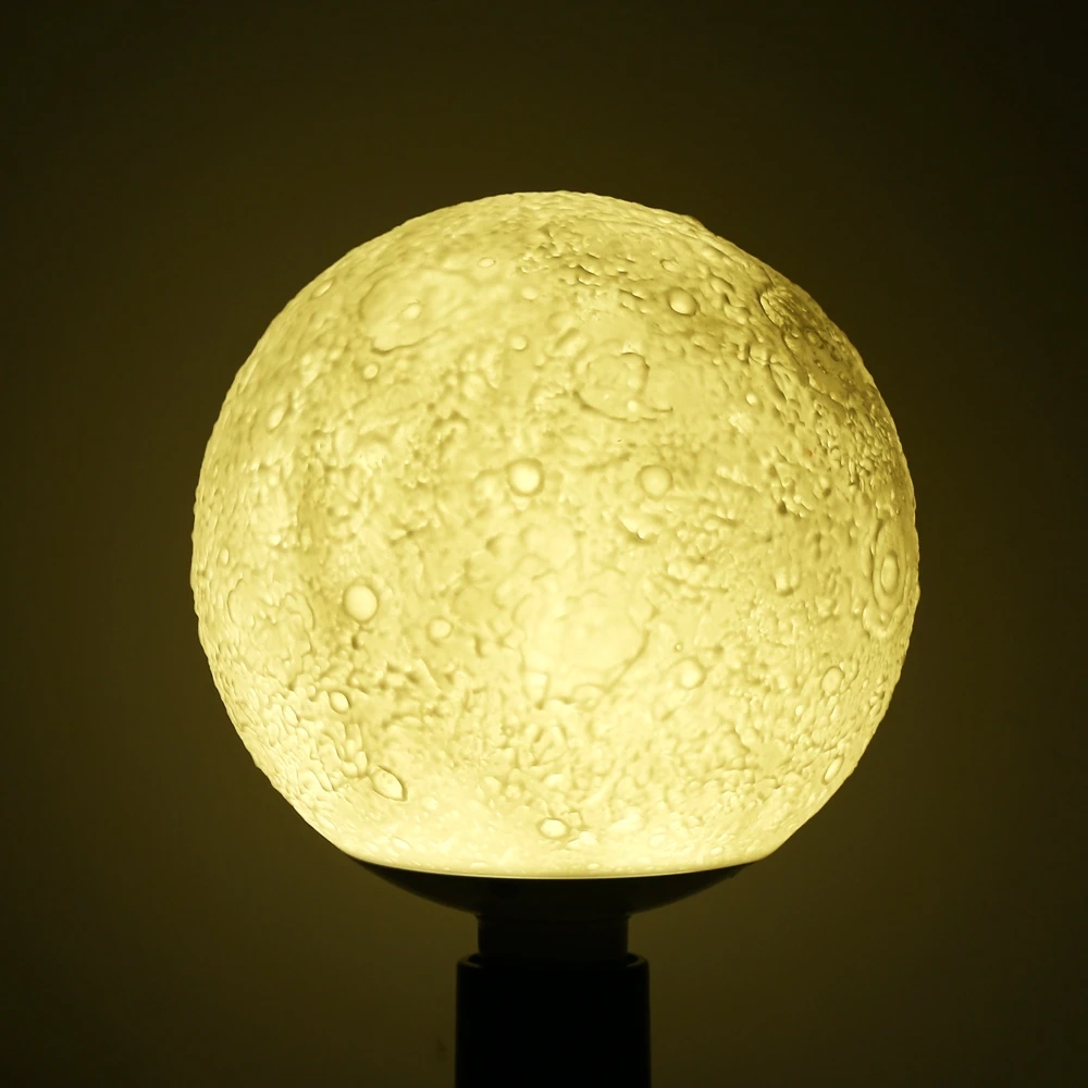 

G13 3D LED Magical Moon Pendant Light SMD2835 84 leds Moon Lamp Pendant Light 2 Color For Bedroom Night Light Lamp Creative Gift