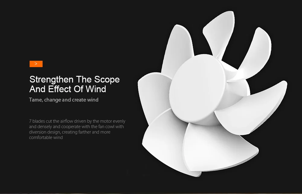 Xiaomi Youpin VH Stylish Portable Handhold Fan with a Detachable U-shaped Base