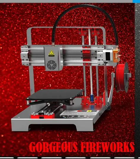 Semi DIY Printer superb printing quality compatiable to PLA and ABS economcial solution for begginner