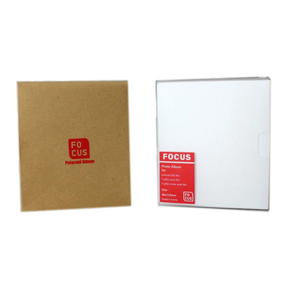 

48 Photos Focus Square Simple Films Book Photo Album For Fuji Polaroid Instax SQ3/SQ6/SQ10 Camera Film