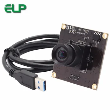 

ELP 2MP Sony IMX291 Plug and play USB 3.0 CMOS machine vision camera with no distortion lens Camera Module for medical equipment