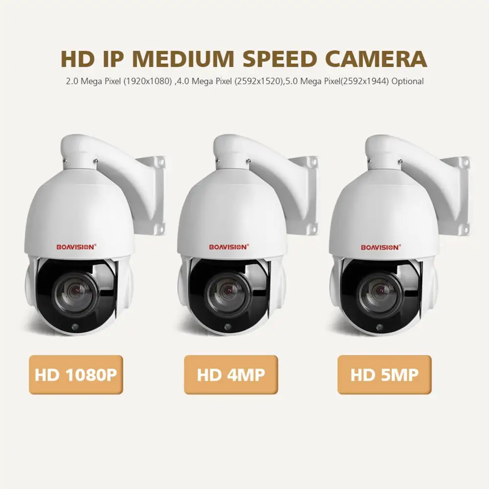 HD 1080 P PTZ купольная ip камера 4MP 5MP 30X зум водонепроницаемая IP66 скоростная