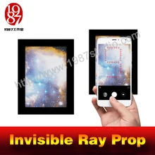 Комплект для побега для реальной жизни приключенческая игра Невидимый лучевая Опора получить Невидимый пароля через телефон от JXKJ1987 Потайная комната