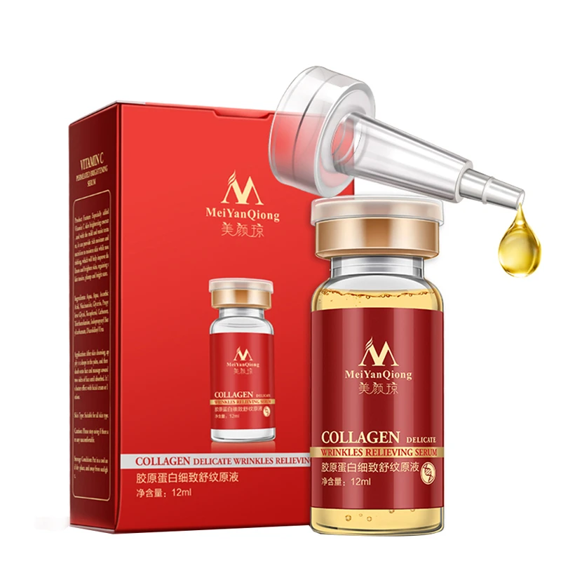 

Snail 100% pure plant extract Hyaluronic acid liquid whitening blemish serum ampoules anti-acne Rejuvenation Collagen Liquid