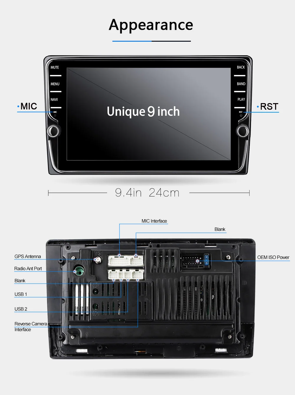 Funrover Автомобильный Радио Точная gps навигация отличная bluetooth mp3 mp4 плеер Быстрая для Mitsubishi asx 9,0 дюймов Android 8,0 2G+32G