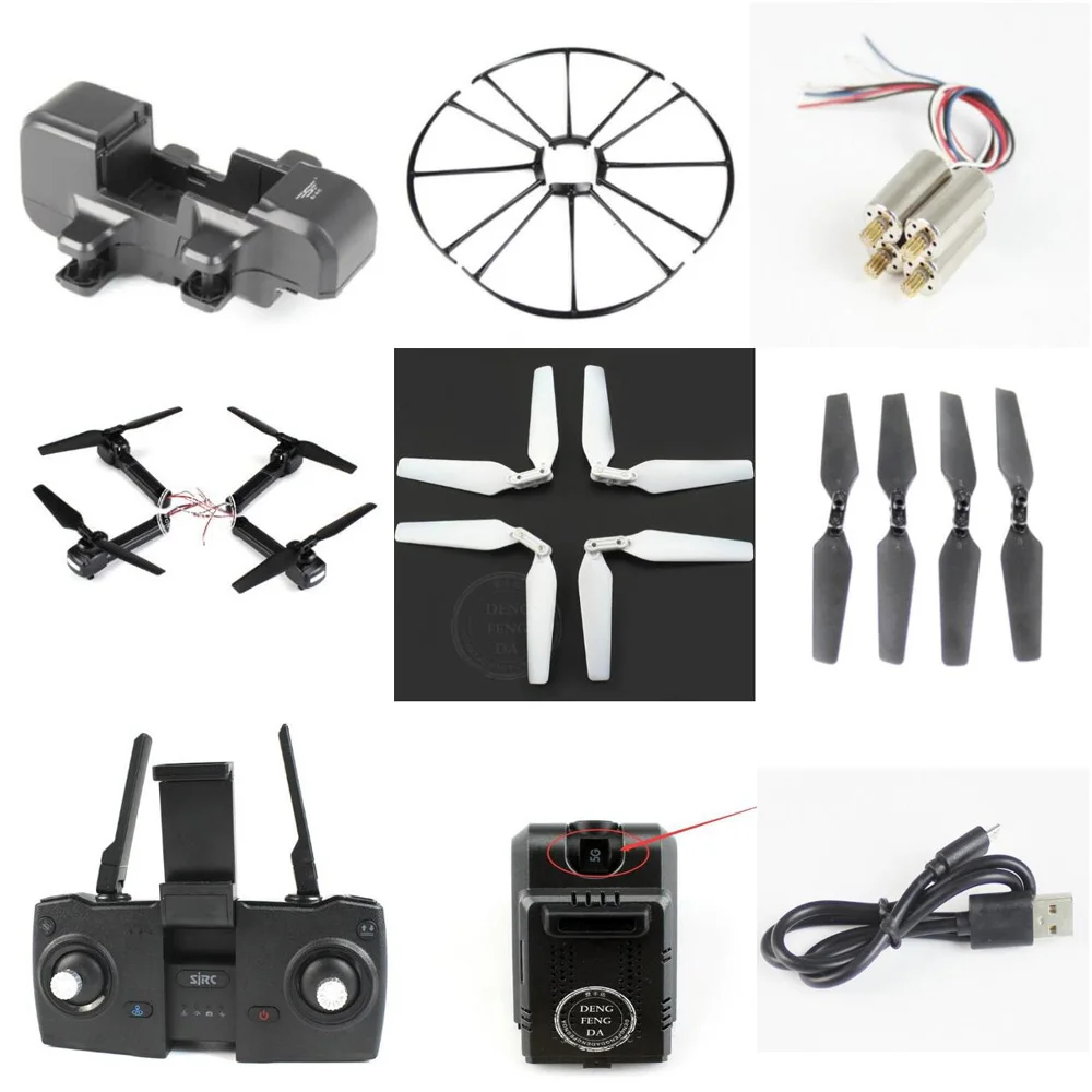 

SJRC Z5 GPS Foldable RC Drone RC Quadcopter spare parts body shell propellers blades frame motor remote controller