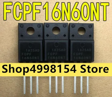 100% новый и оригинальный FCPF16N60NT FCPF16N60 16N60 | Электроника