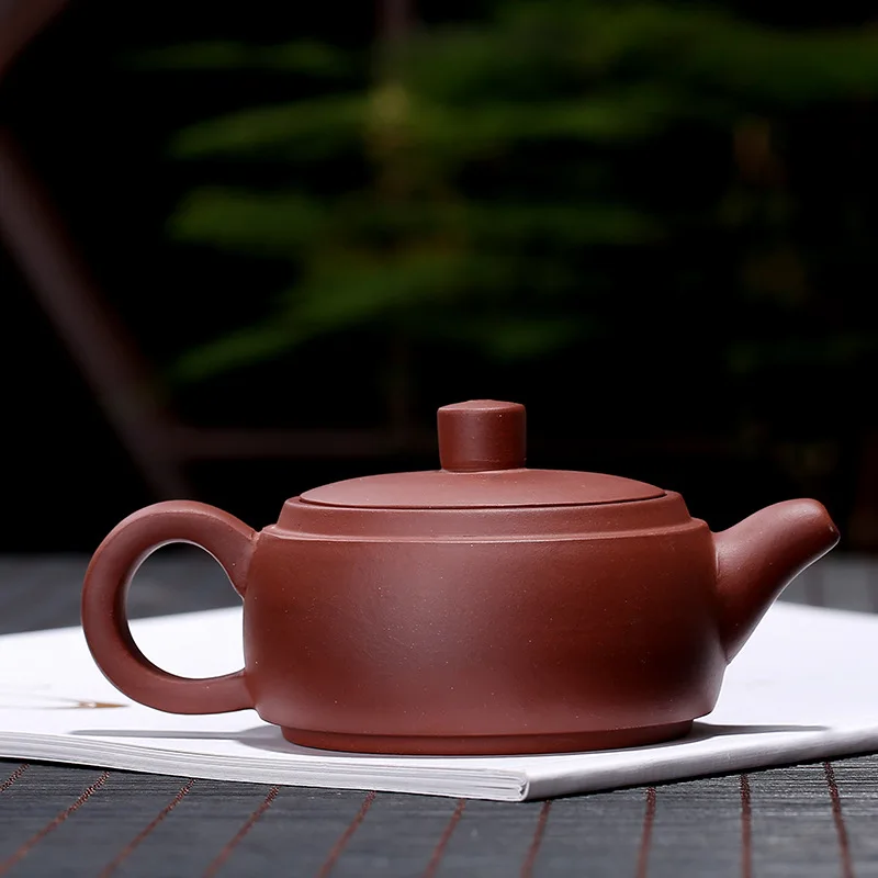 140CC Высокое качество Фиолетовый Глина чайник кунг-фу посуда для напитков костюм черный чай пуэр