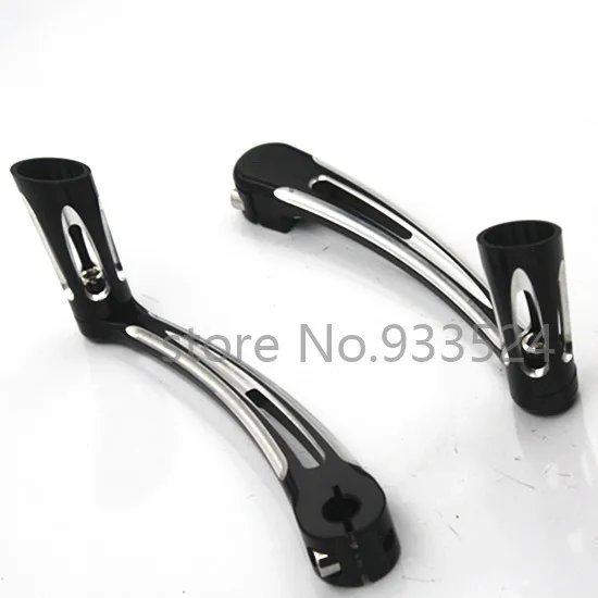 

Deep Cut Heel Toe Shift Lever W/ Shifter Peg For Harley Electra Glide Softail FLHR CVO Road King Street Glide Touring