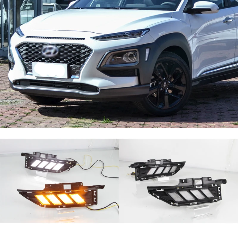 

Car Fog Lamp LED Daytime Running Light DRL FOR 2018 HYUNDAI ENCINO