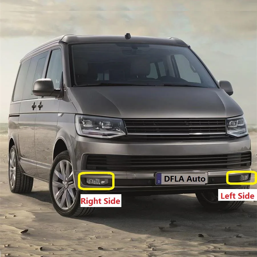 2 шт. для VW Transporter Multivan Caravelle T6 T7 автомобильный Стайлинг передний светодиодный противотуманный фонарь противотуманный светильник E-Mark Сертифицированный E24