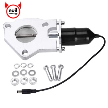 

evil energy 2.25" Electric Exhaust Cut Out Y-pipe Cut Out Valve Car Exhaust Modified Complete Installation Motor Kit