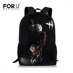 FORUDESIGNS/сумка Dead by Daylight игры школьные ранцы для подростков обувь мальчиков детские ортопедические рюкзак ранцы дети книга мешок