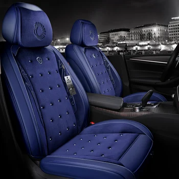 

Car seat cover studded rhinestone car styling seat cushion for ford fusion focus 2 mk2 mondeo mk3 mk4 kuga Edge Mondeo Ecosport