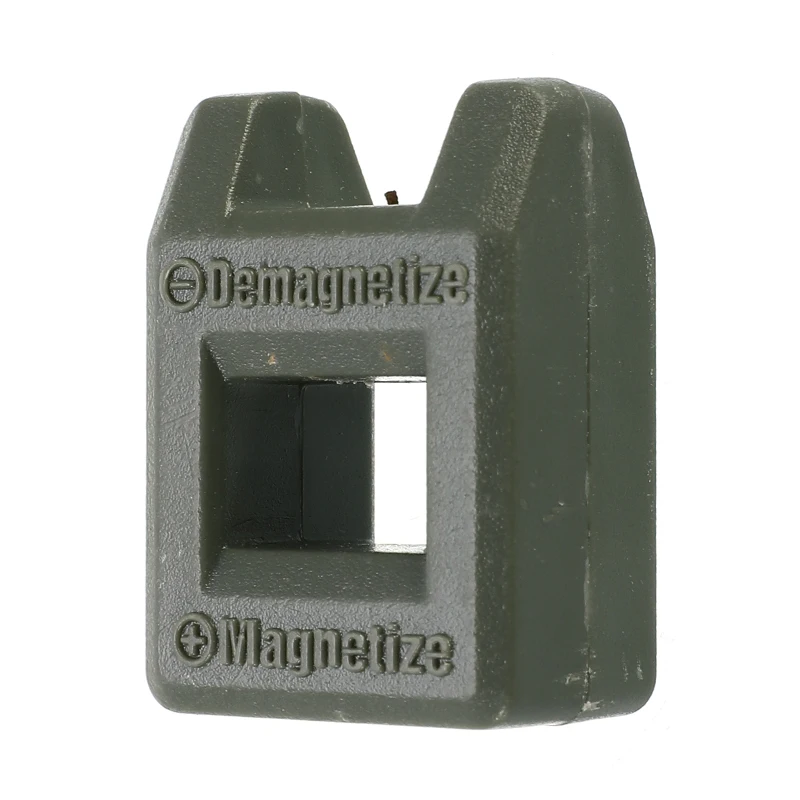 Высокое качество 4 цвета 1 шт. 2 в 1 быстрая отвертка Magnetizer мини магнитайзер размагничиватель инструмент Отвертка из нержавеющей стали