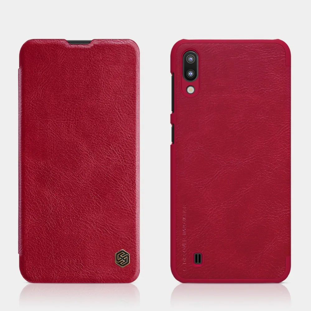 Чехол Nillkin для samsung Galaxy M10, откидной Чехол из искусственной кожи, чехол для Galaxy M10, Чехол для карт, защитный чехол, противоударный