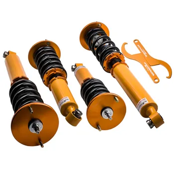 

Coilover Suspension for Nissan Skyline GTST R33 ECR33 ER33 TOp Mount Camber Plate front Rear Spring Shocks Absorber