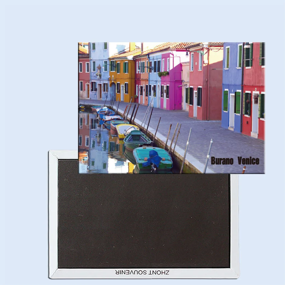 

Burano, Venice, Italy, Refrigerator magnet, Tourist souvenirs, Home creative ornaments 24644